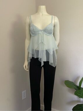Vintage Rampage Asymmetrical Bra Top